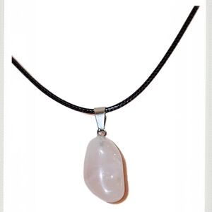Rose Quartz Pendant Necklace